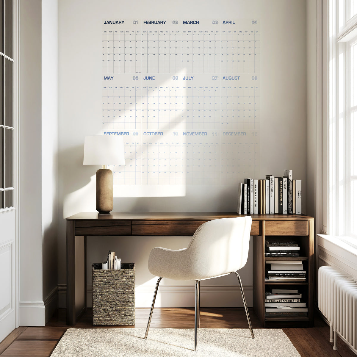 Calendar (Blue Gradient)