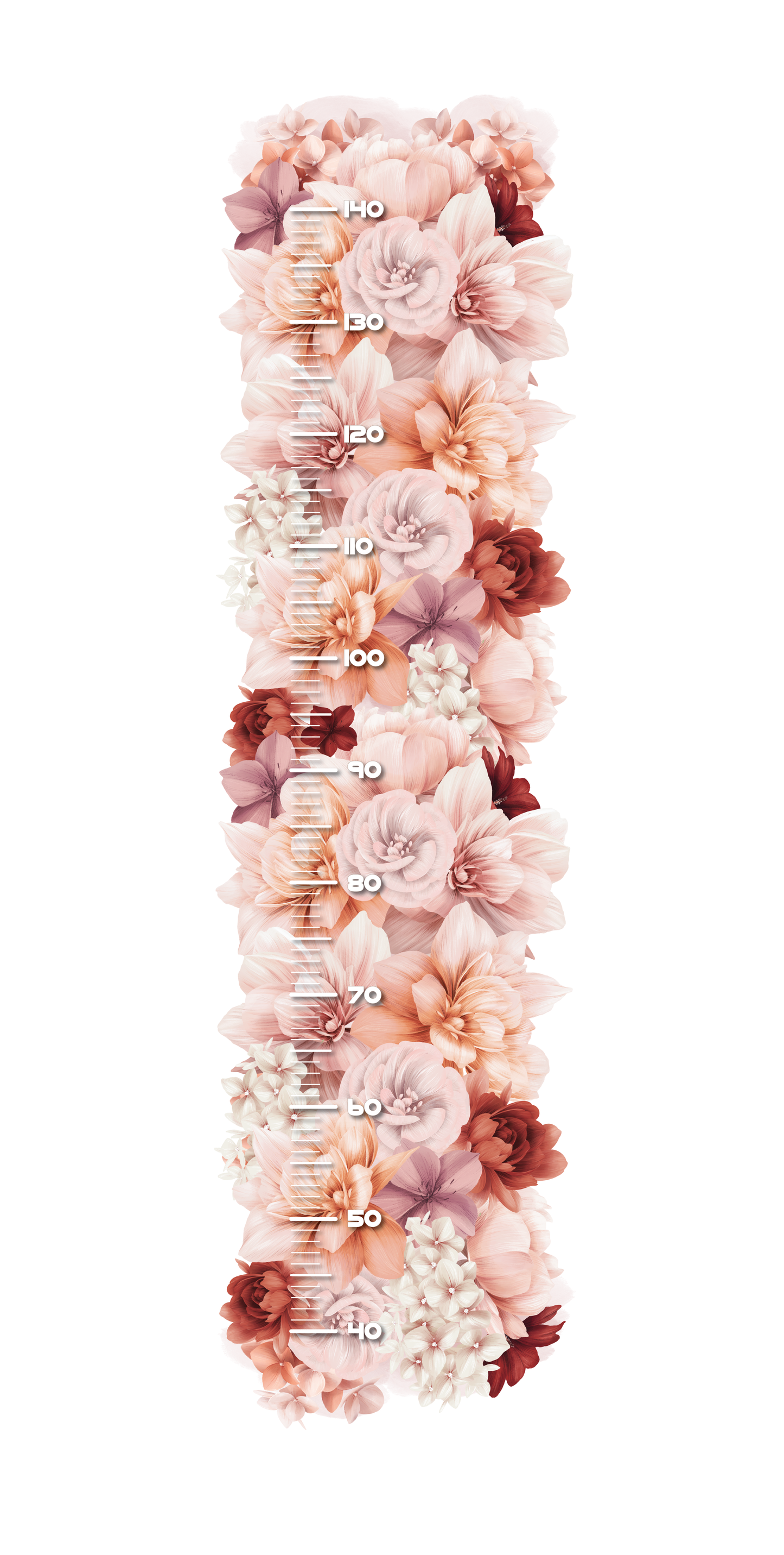 Floral Height Chart